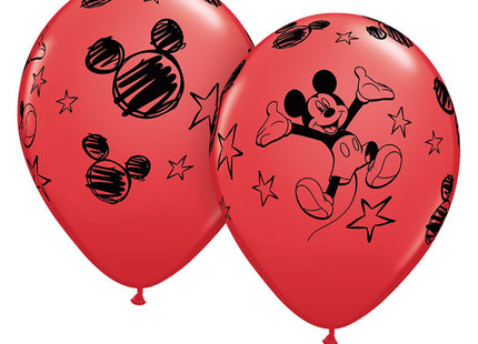 Luftballon Ø 30cm 12/30cm 6Stk. Mickey Mouse Junior