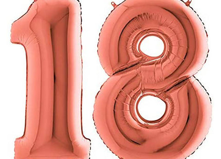 Riesenzahlen #18 Rosegold PartyMarty FM 40"/102 cm