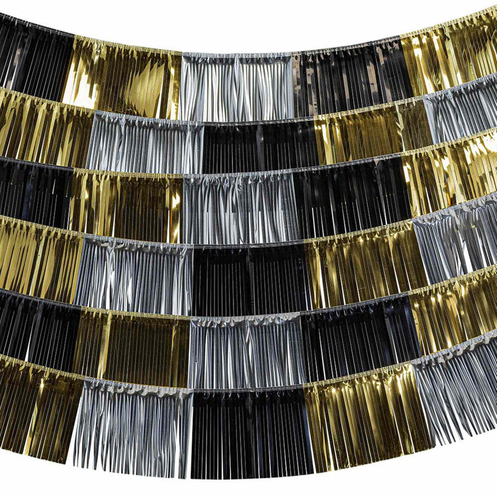 Hintergrund-Girlande "Party time" | 150x26 cm