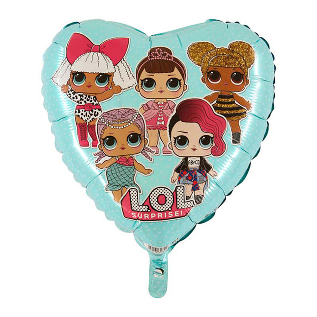 18"  Herz Folienballon Lose - LOL Surprise Tiffany | HF18