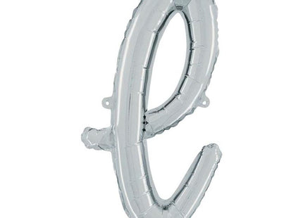 ABC14 Buchstabe L Skript silber 61 cm