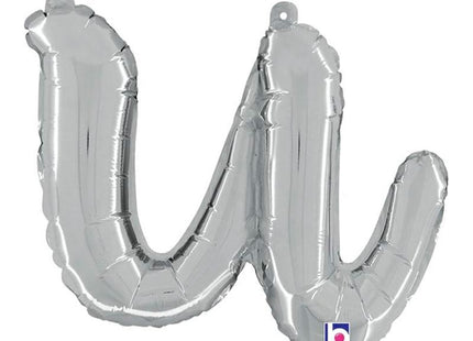 ABC14 Buchstabe U Skript silber 36 cm