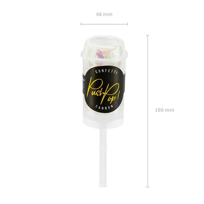 Push-Pop Konfetti irisierend