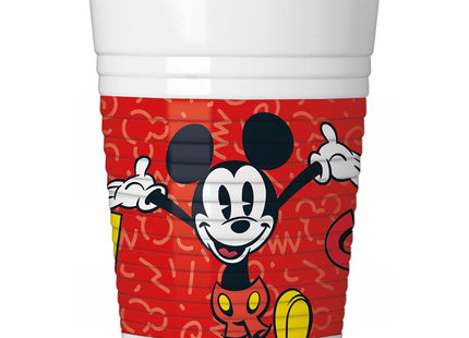 Plastikbecher Mickey 8Stk./200ml
