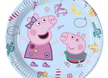 Pappteller Peppa Pig 23cmØ/8St.