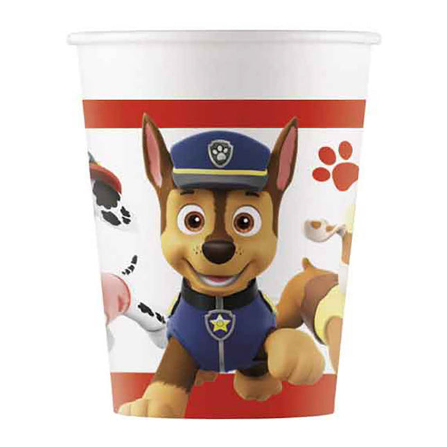 Pappbecher Paw Patrol Ready for Action 200ml/8St.