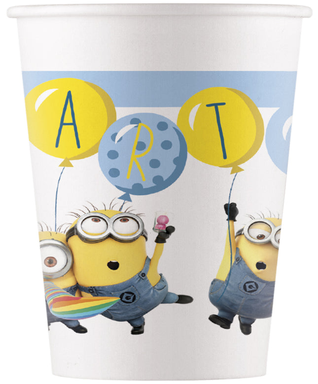 Pappbecher Minions Party 8Stk./200ml