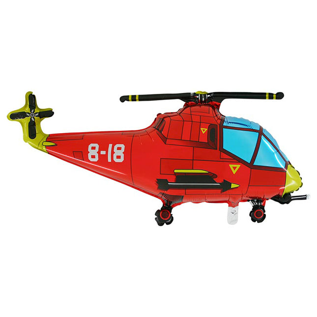 ABC Shape Hubschrauber Rot