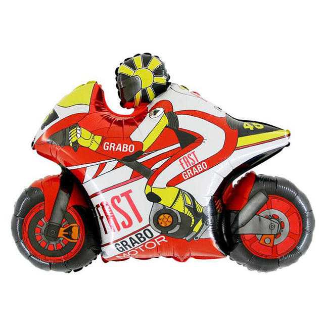 ABC Shape Motorrad Rot