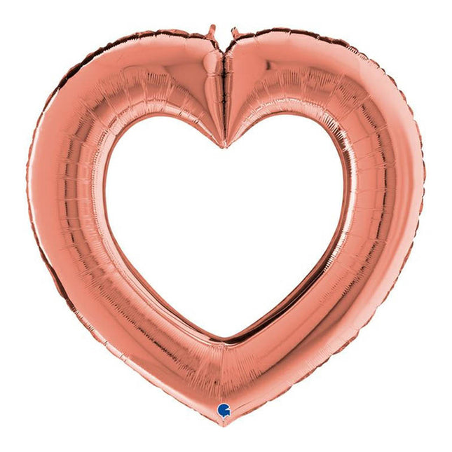 ABC Shape Herz Rosegold | 104cm