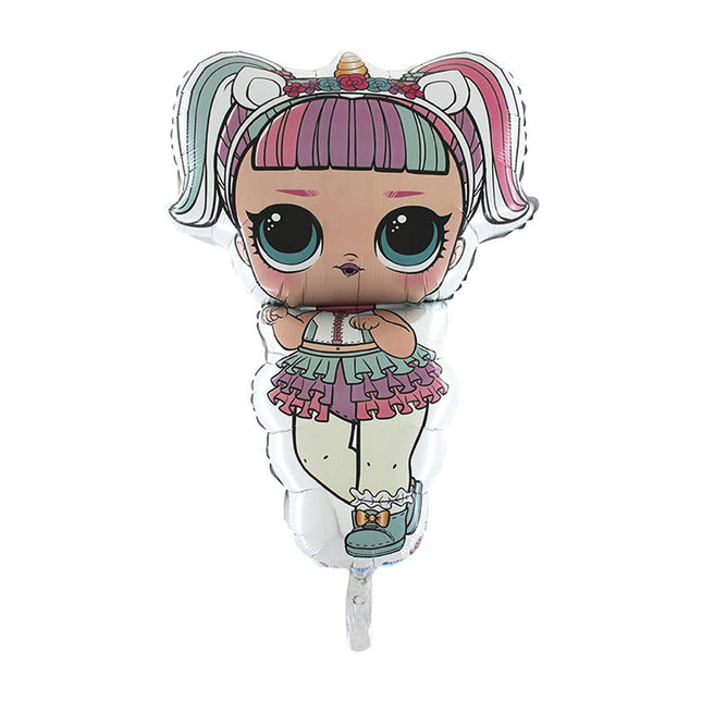 Folienballon Lose - LOL Surprise Unicorn Girl II - HF2 26"