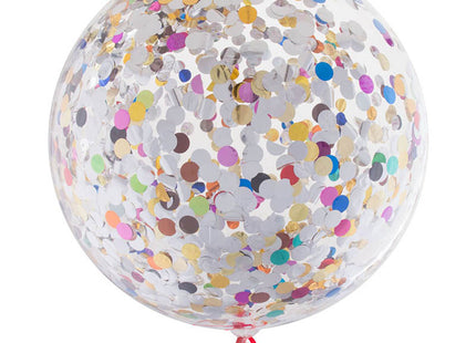 Bubble mit Konfetti 18"/ca.45cm