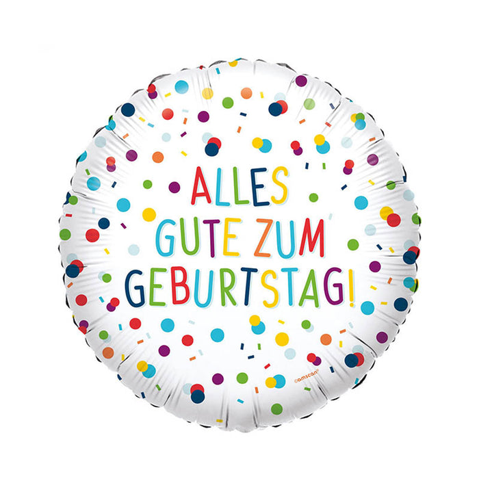 ABC18 Alles Gute zum Geburtstag Konfettie S40