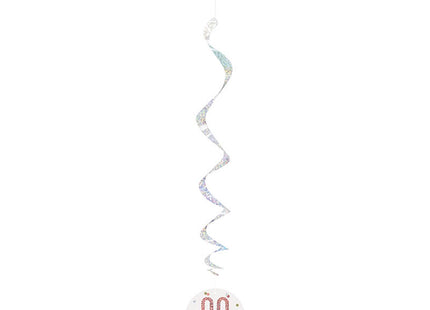 Hängedeko Swirl HB Glitz 6Stk./81cm Rosegold #80