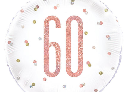 ABC18 HB Glitz Rund ca.45cm Rosegold #60