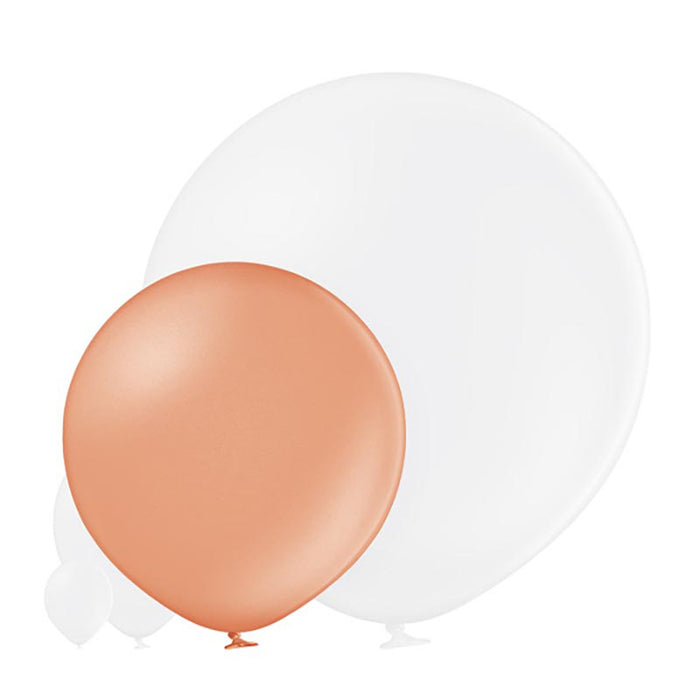 U250 Luftballon Ø 91cm/2Stk. | Met. Rosegold #091