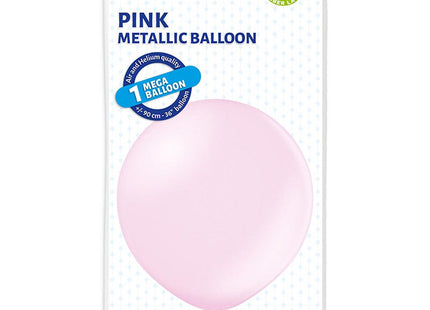 U250 Luftballon Ø 91cm/2Stk. | Met. Pink #071