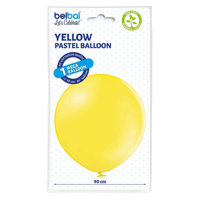 U250 Luftballon Ø 91cm/2Stk. | Gelb #006