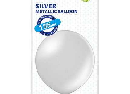 U250 Luftballon Ø 80cm/1Stk. | Metallic Silber #061