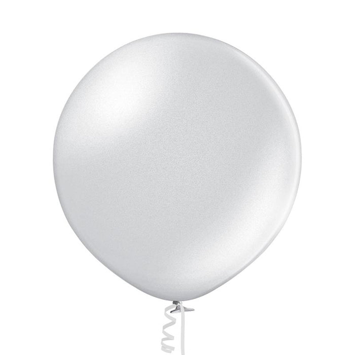 U250 Luftballon Ø 80cm/1Stk. | Metallic Silber #061
