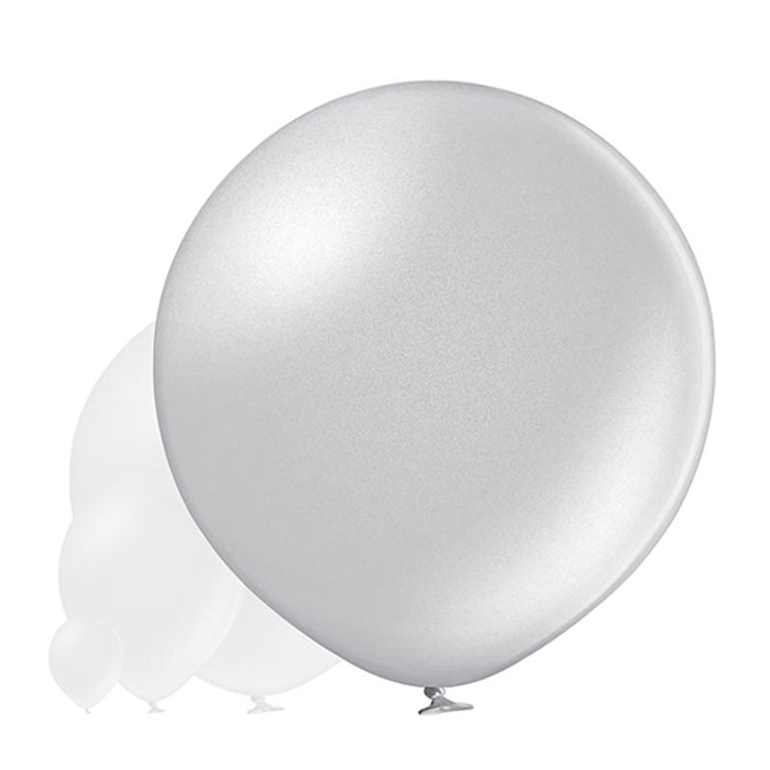 U250 Luftballon Ø 80cm/1Stk. | Metallic Silber #061