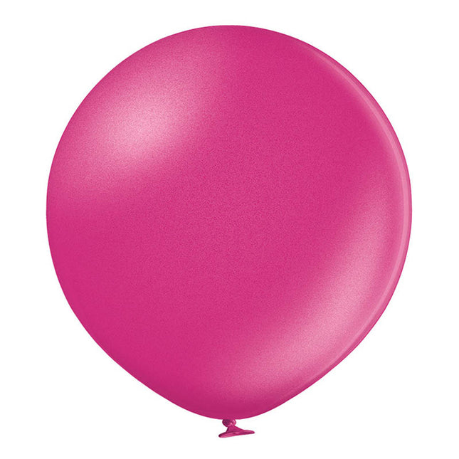 U250 Luftballon Ø 80cm/1Stk. | Metallic Fuchsia #064