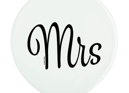 Latexballon U175 60cmØ 1St. Weiß Mrs.
