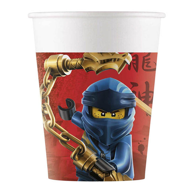 Pappbecher Lego Ninjago 200ml/8St. FSC ALT