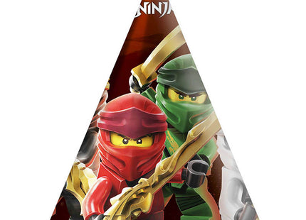 Partyhut Lego Ninjago 6Stk. FSC