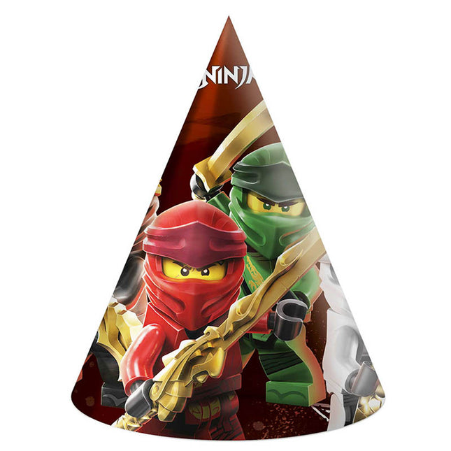 Partyhut Lego Ninjago 6Stk. FSC