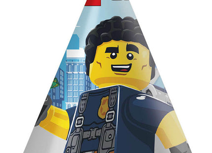 Partyhut Lego City 6Stk. FSC