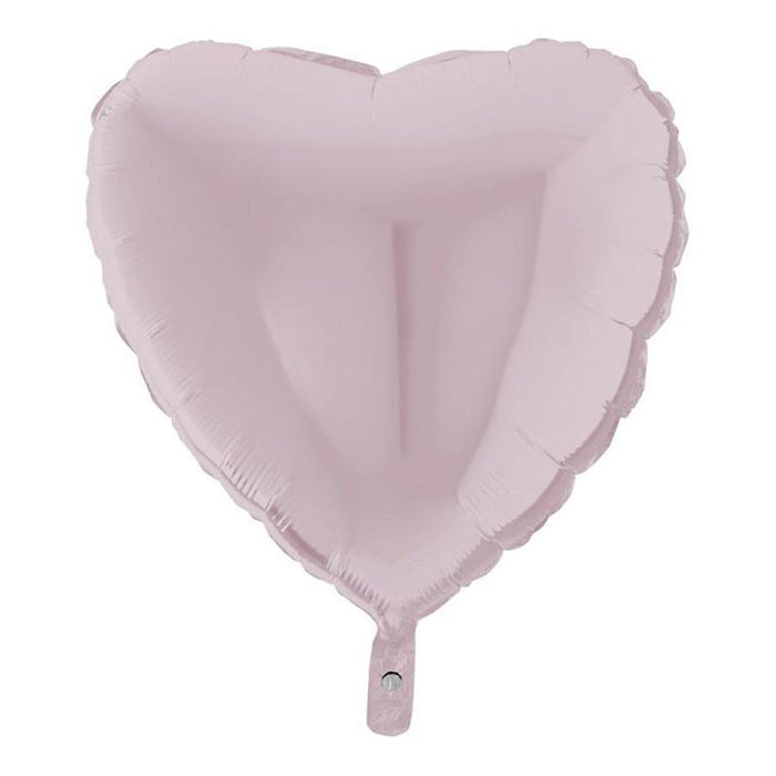 Uni22 Herz ca. 56cmø Pastell Pink