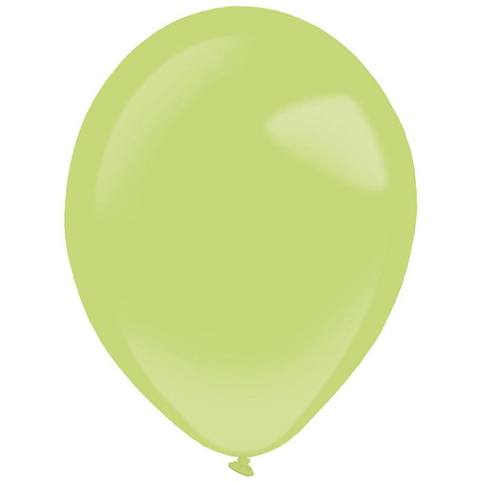 Latexballon Uni Pastell 27,5cmØ/50Stk. | Hellgrün