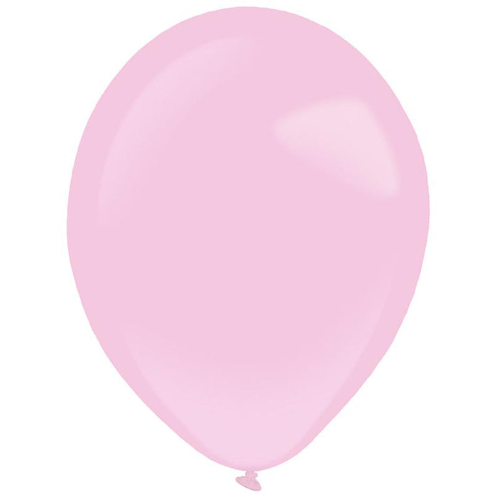 Latexballon Uni Pastell ca.27,5cmØ/50St. Pretty Pink