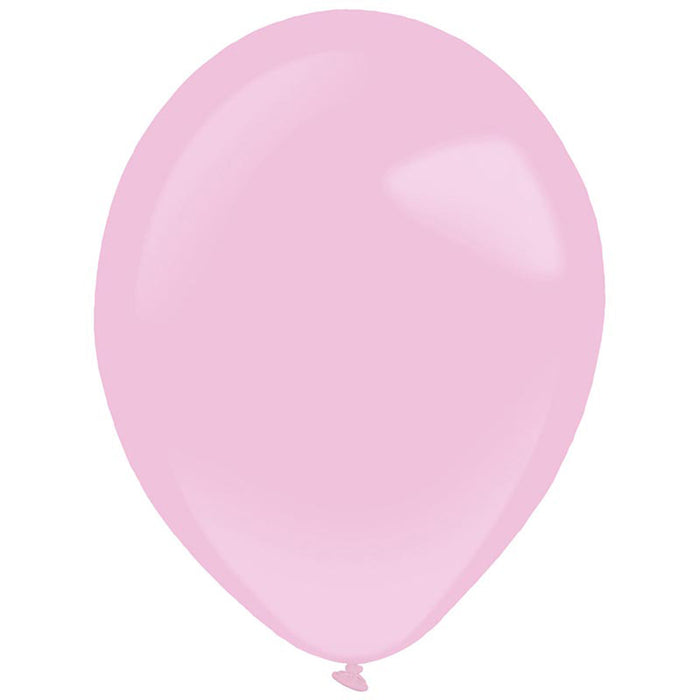 Latexballon Uni Pastell ca.27,5cmØ/50St. Rosa