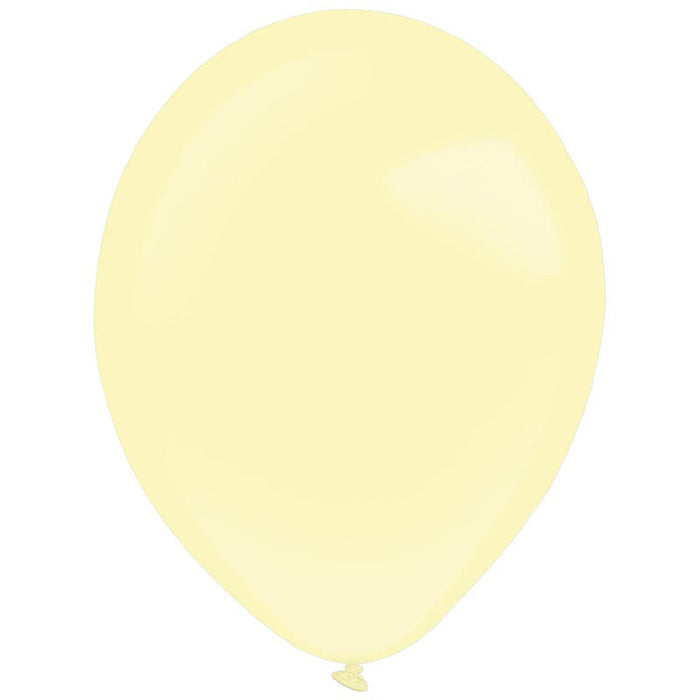Latexballon Uni Pastell 27,5cmØ/50Stk. | Vanille