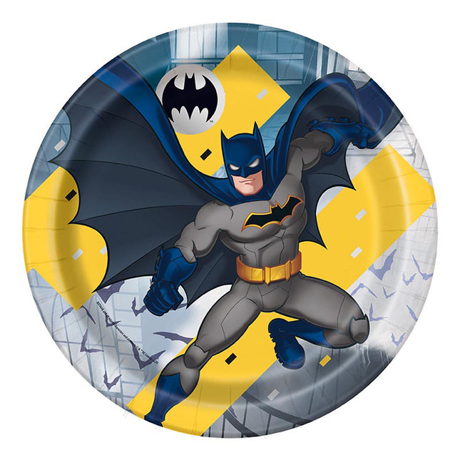 Pappteller Batman Sign 23cm/8St.