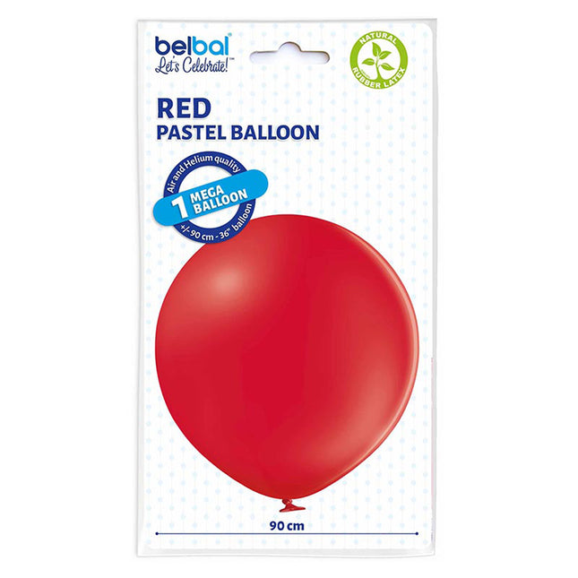 U250 Luftballon Ø 80/90cm/1Stk. | Rot#101