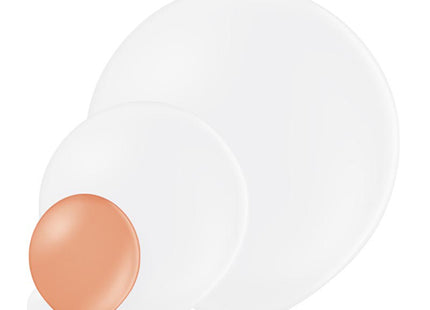 25 Stk. Luftballon Uni Metallic Ø 30cm |  Rosegold #091