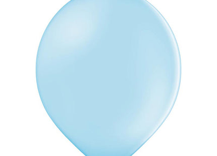 Latexballons Uni ca.12cmØ 25St. Hellblau #003