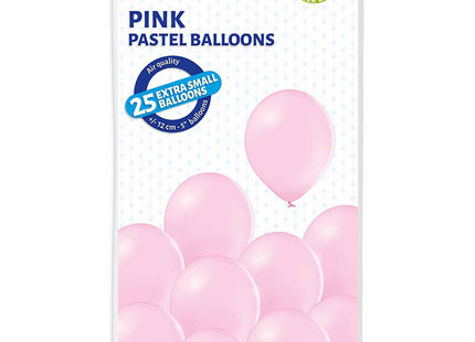 25 Stk. Luftballon Unifarben Ø 12cm | Pink 004