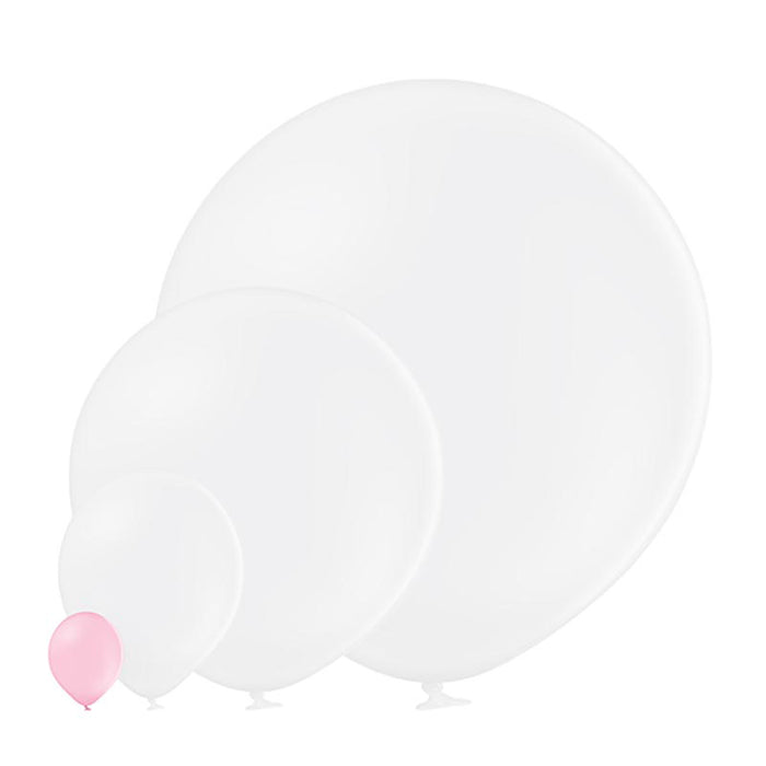 25 Stk. Luftballon Unifarben Ø 12cm | Pink 004