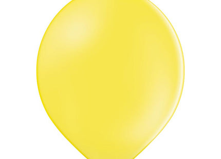 25 Stk. Luftballon Unifarben Ø 12cm | Gelb