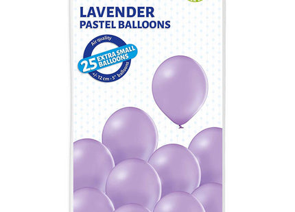 25 Stk. Luftballon Unifarben Ø 12cm | Lavendel