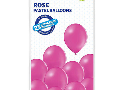 25 Luftballons Unifarben Ø 12cm | Magenta 010
