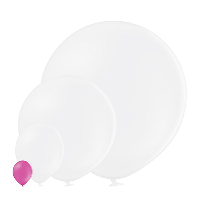 25 Stk. Luftballon Unifarben Ø 12cm | Magenta #010
