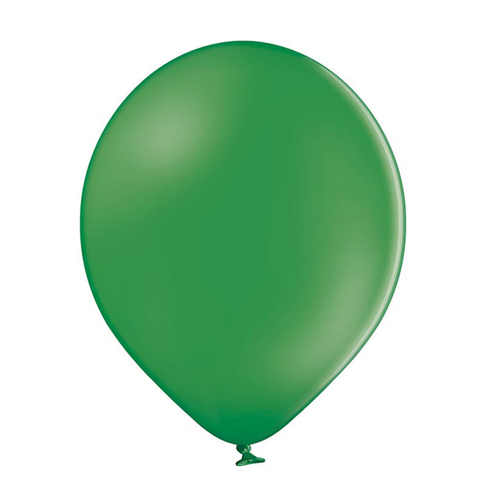 25 Stk. Luftballon Unifarben Ø 12cm | Dunkelgrün
