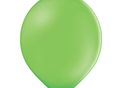 25 Stk. Luftballon Unifarben Ø 12cm | Kiwi