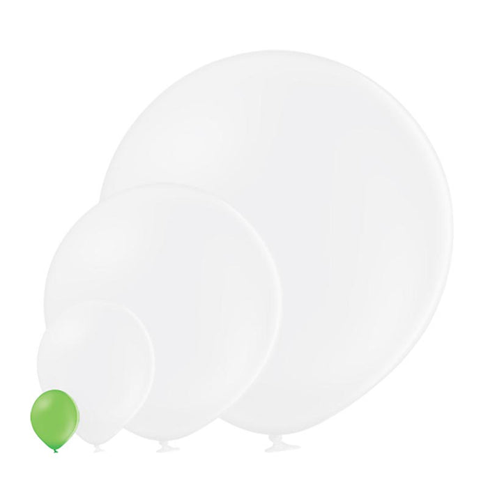 25 Stk. Luftballon Unifarben Ø 12cm | Kiwi