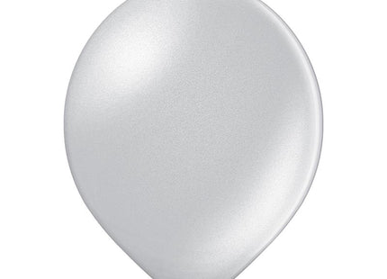 Latexballons Uni Met ca.12cmØ 25St. Silber